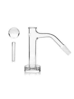 GRAV® 10mm 45° Quartz Control Tower Banger Set
