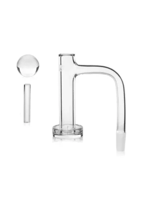 GRAV® 10mm 90° Quartz Control Tower Banger Set