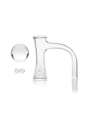 GRAV® 10mm 90° Quartz Hourglass Banger Set