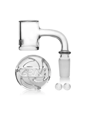 GRAV® 14mm 90° Seamless Quartz Banger Set
