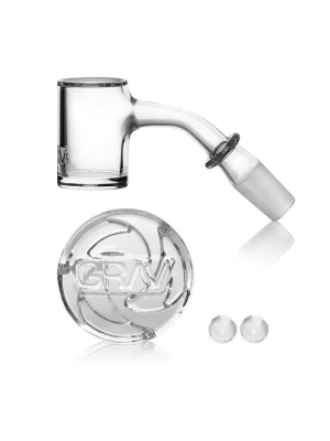 GRAV® 14mm 45° Seamless Quartz Banger Set