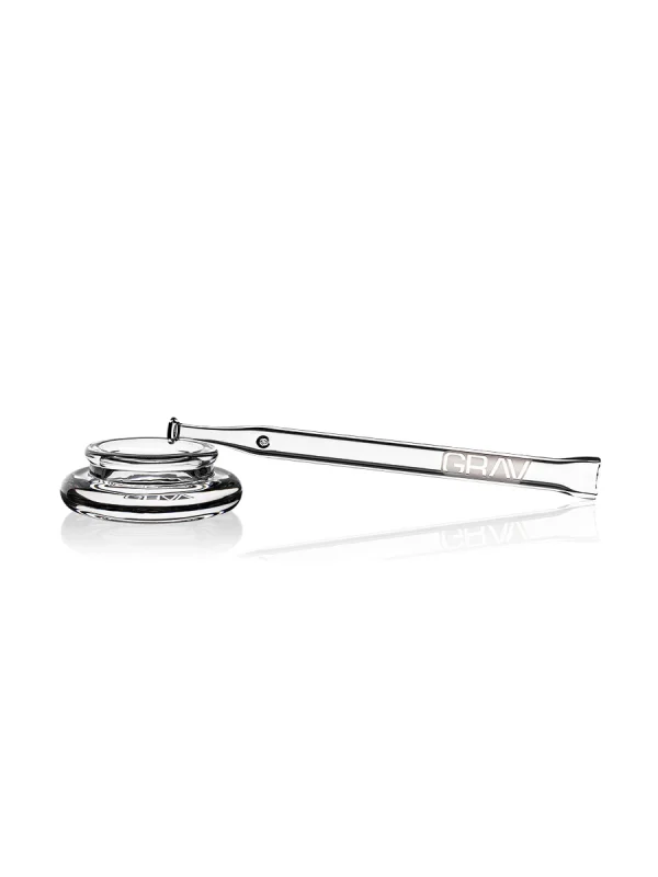 GRAV® Quartz Vape Straw w/ Dab Dish